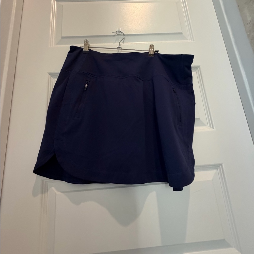Athleta Navy Blue Golf Skort